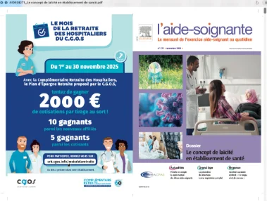 Le concept de laïcité en établissement de santé